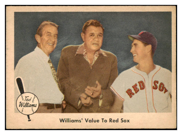 1959 Fleer Ted Williams #075 Babe Ruth VG 513491