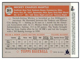 2006 Topps Rookie Of The Week #001 Mickey Mantle Yankees NR-MT 513497