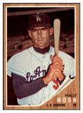 1962 Topps Baseball #190 Wally Moon Dodgers VG Variation 513513