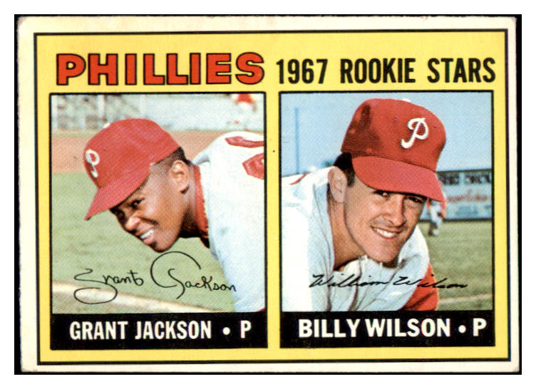 1967 Topps Baseball #402 Grant Jackson Phillies VG-EX Variation 513518