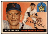 1955 Topps Baseball #173 Bob Kline Senators VG-EX 513540