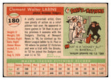 1955 Topps Baseball #180 Clem Labine Dodgers VG-EX 513544