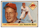 1955 Topps Baseball #167 Tom Casagrande Phillies VG-EX 513552