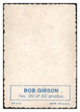 1969 Topps Baseball Deckle Edge #029 Bob Gibson Cardinals EX 513579