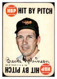 1968 Topps Baseball Game #009 Brooks Robinson Orioles VG-EX 513589