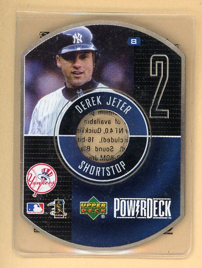 1999 UD Power Deck #008 Derek Jeter Yankees 513637