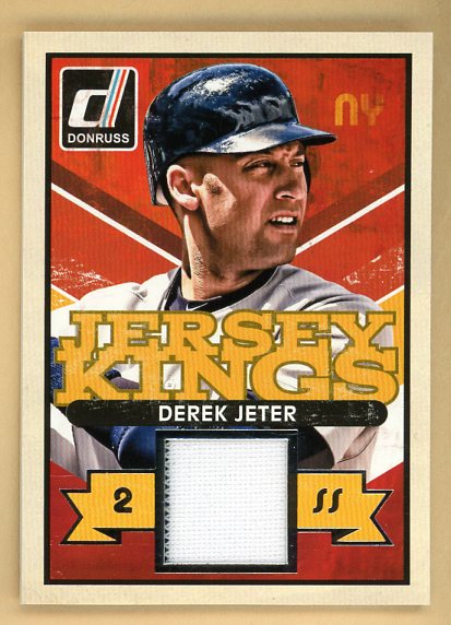 2014 Donruss Jersey Kings #024 Derek Jeter Yankees 513639