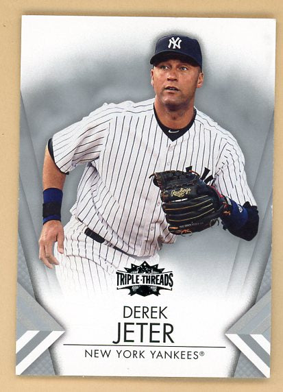 2012 Topps Triple Threads #092 Derek Jeter Yankees 513647