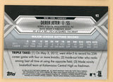 2012 Topps Triple Threads #092 Derek Jeter Yankees 513647