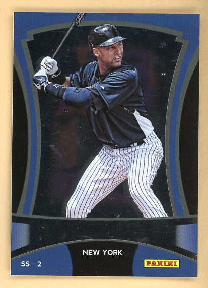 2012 Panini Black Friday #020 Derek Jeter Yankees 513648