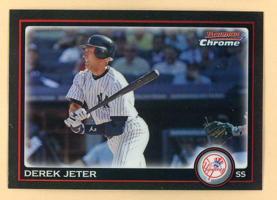 2010 Bowman Chrome #147 Derek Jeter Yankees 513677