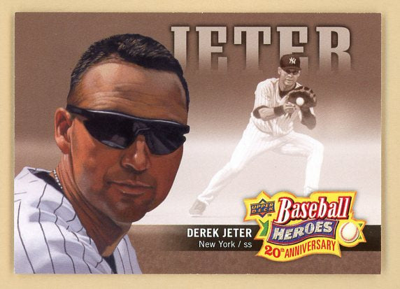 2010 UD Heroes 20th Anniversary #BHA2 Derek Jeter Yankees 513680