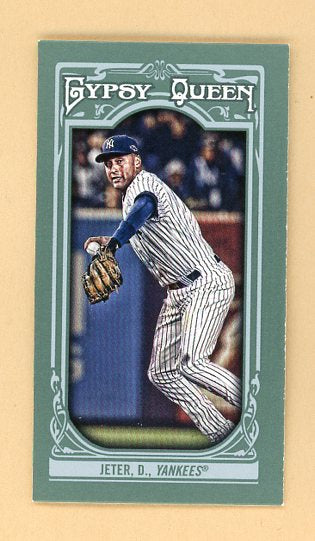 2013 Gypsy Queen Mini #150 Derek Jeter Yankees 513686