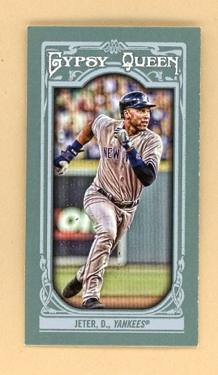 2013 Gypsy Queen Mini Variation #150 Derek Jeter Yankees 513687