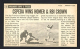 1964 Topps Baseball Giants #055 Orlando Cepeda Giants EX 513734