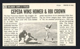 1964 Topps Baseball Giants #055 Orlando Cepeda Giants EX-MT 513736