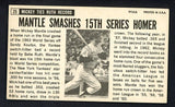 1964 Topps Baseball Giants #025 Mickey Mantle Yankees VG-EX 513743