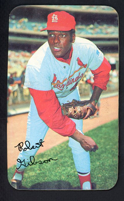 1970 Topps Baseball Supers #033 Bob Gibson Cardinals EX-MT 513749