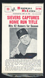 1960 Nu Card HiLites Unopened Cello Pack Roy Sievers Top EX-MT 513750