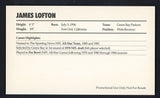 1985 Nike Sports Cards James Lofton Packers EX-MT 513754