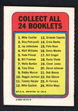 1970 Topps Baseball Story Booklets #010 Reggie Jackson A's EX-MT 513834