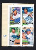 2006 USPS Sluggers Block Of 4 Mickey Mantle Yankees NR-MT 513885