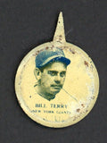 1938 PM8 Our National Game Pin Bill Terry Giants VG-EX 513925