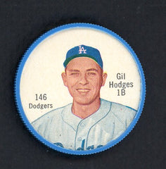 1962 Salada Baseball Coins #146 Gil Hodges Dodgers EX-MT 513953