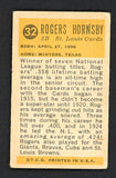 1963 Bazooka Baseball Greats #032 Rogers Hornsby Cardinals VG-EX 514026