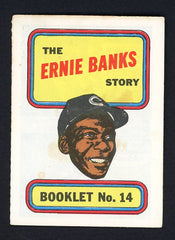 1970 Topps Baseball Story Booklets #014 Ernie Banks Cubs VG 514056