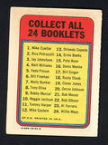 1970 Topps Baseball Story Booklets #014 Ernie Banks Cubs VG 514056