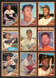 1962 Topps Set Lot 14 Diff Bargain Grade Mantle Aaron Mays 514089