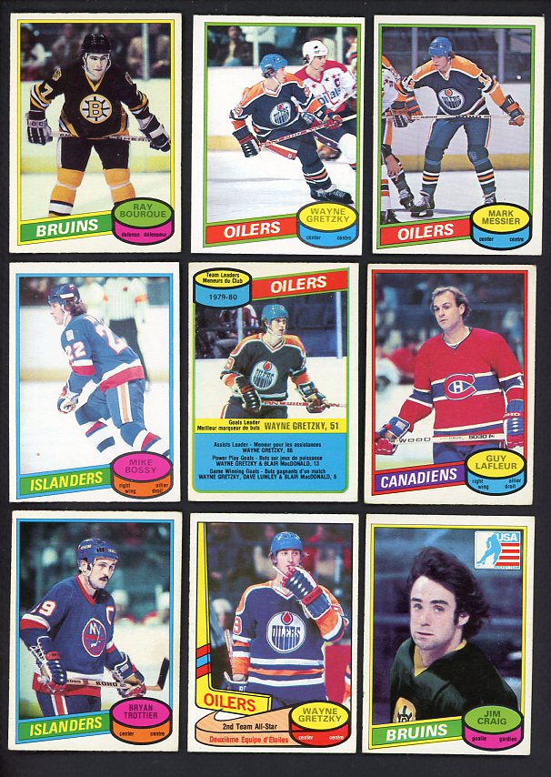 1980 O Pee Chee Hockey Complete Set EX+ Gretzky Bourque Messier 514105