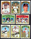 1972 Topps Baseball Complete Set VG/EX-EX Clemente Ryan Mays 514110