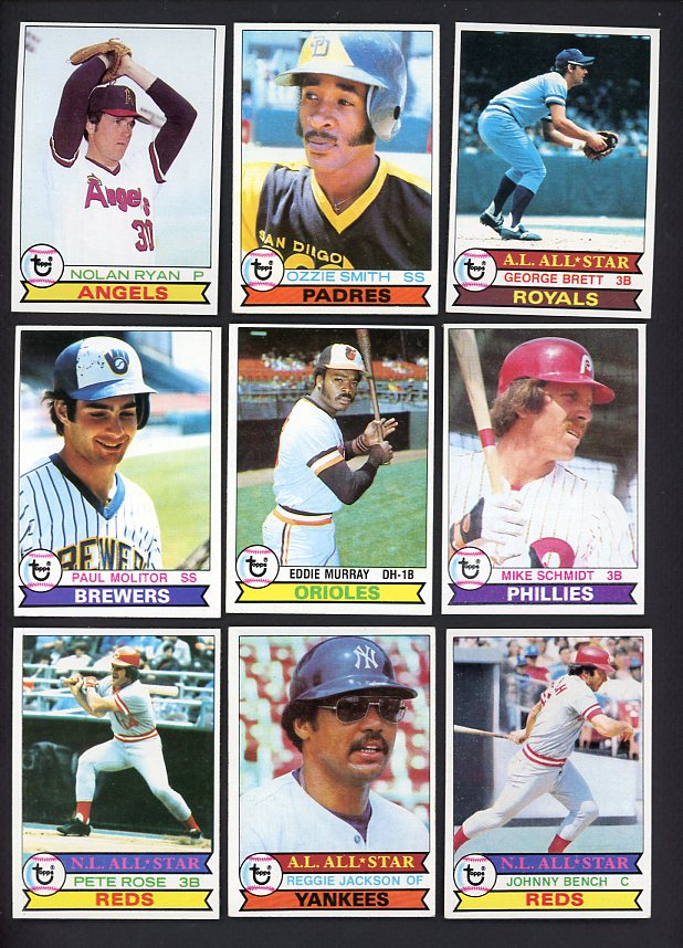 1979 Topps Baseball Near Set (-1) EX Smith Ryan Murray Molitor 514117