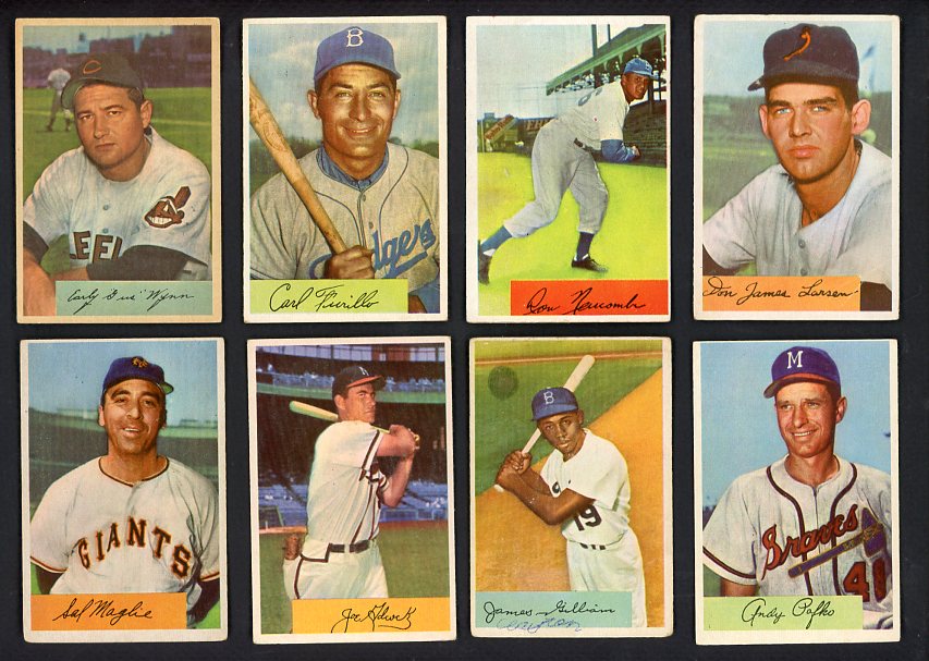 1954 Bowman Set Lot 97 Diff Bargain Grade Larsen Furillo Wynn 514190
