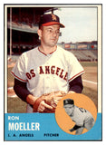 1963 Topps Baseball #541 Ron Moeller Angels EX-MT 514240