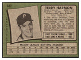 1971 Topps Baseball #682 Terry Harmon Philles EX-MT 514256