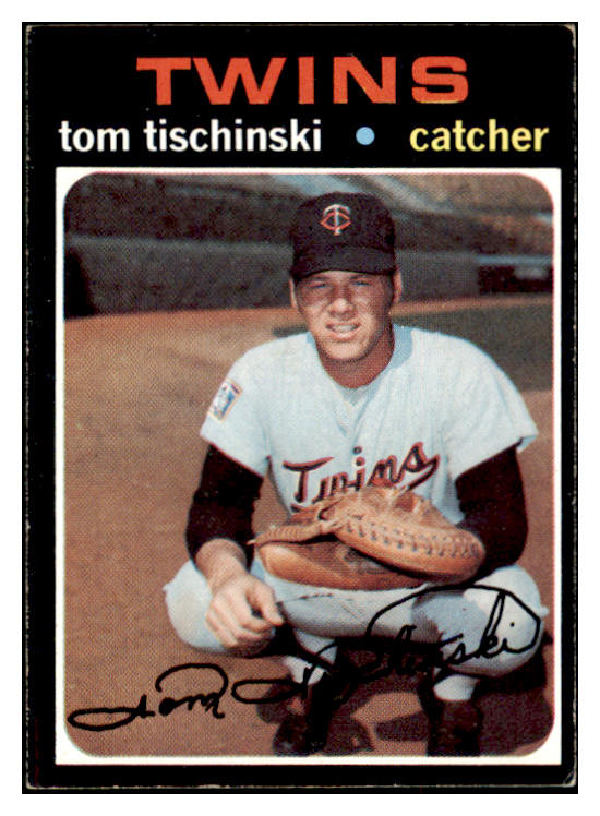 1971 Topps Baseball #724 Tom Tischinski Twins EX-MT 514262