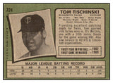 1971 Topps Baseball #724 Tom Tischinski Twins EX-MT 514262