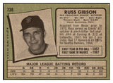 1971 Topps Baseball #738 Russ Gibson Giants EX-MT 514264