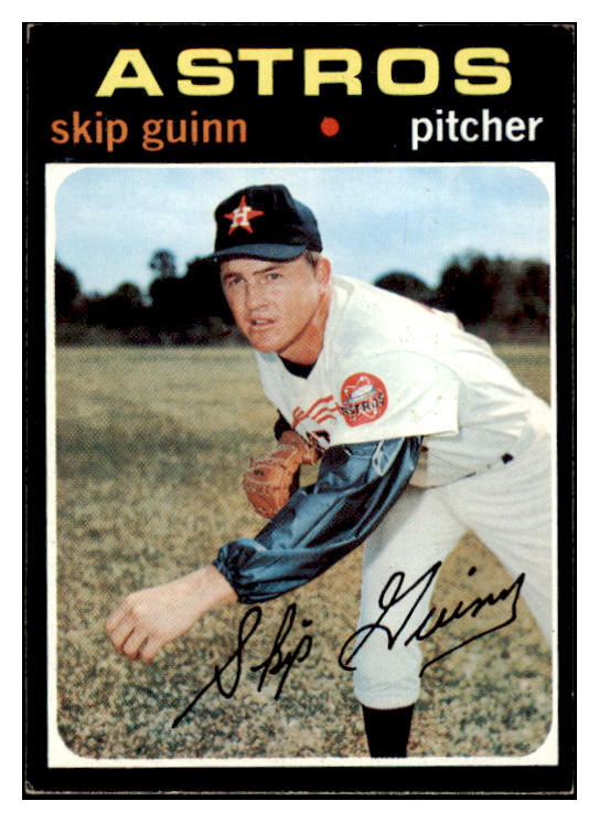 1971 Topps Baseball #741 Skip Guinn Astros EX-MT 514265