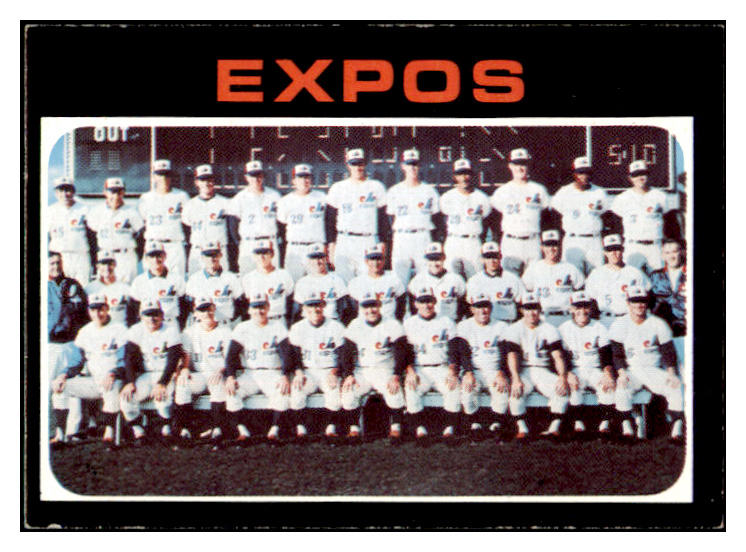 1971 Topps Baseball #674 Montreal Expos Team EX-MT 514270