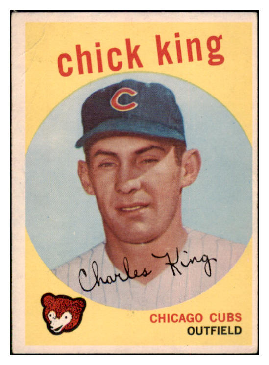 1959 Topps Baseball #538 Chick King Cubs GD-VG 514280