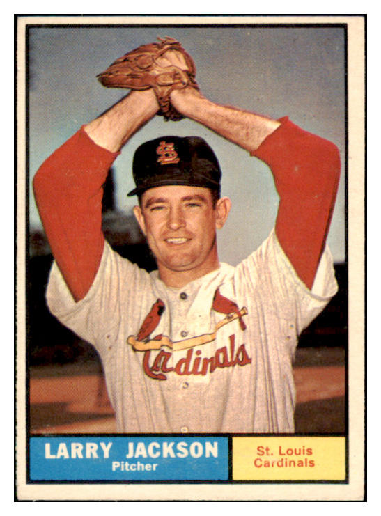 1961 Topps Baseball #535 Larry Jackson Cardinals EX-MT 514287