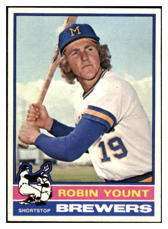 1976 Topps Baseball #316 Robin Yount Brewers EX-MT 514303