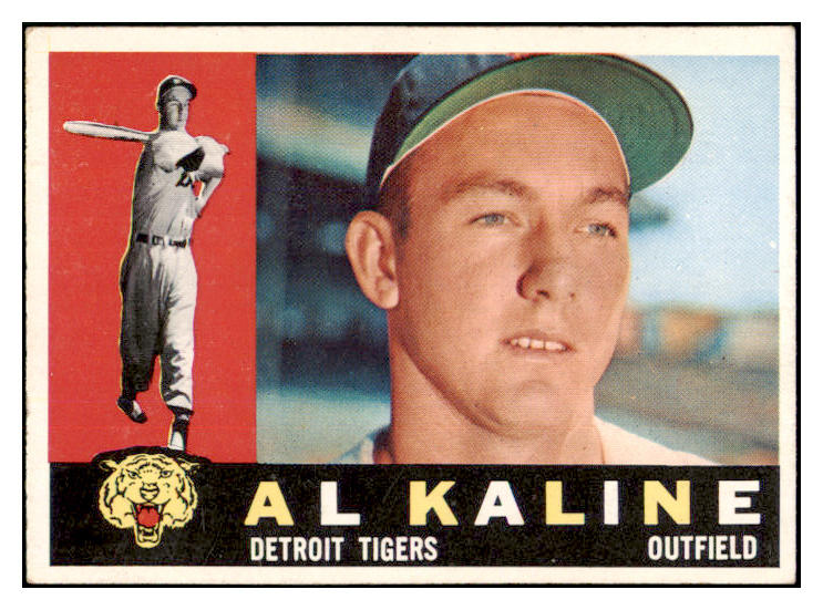 1960 Topps Baseball #050 Al Kaline Tigers EX-MT 514309