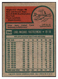 1975 Topps Baseball #280 Carl Yastrzemski Red Sox VG-EX 514313