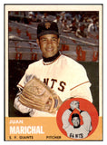 1963 Topps Baseball #440 Juan Marichal Giants VG-EX 514317