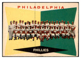 1960 Topps Baseball #302 Philadelphia Phillies Team VG-EX 514326